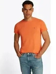Tommy Hilfiger T-Shirt "STRETCH SLIM FIT" unifarben, casual, slim fit, Baumwollmix,