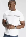 T-Shirt DELMAO, Herren, Gr. XXL (60/62), wei&szlig;, Single Jersey, Obermaterial: 100%