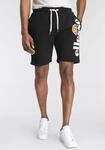 Sweatshorts ELLESSE "BOSSINI FLEECE SHORT", Herren, Gr. XXL, N-Gr, schwarz,