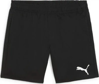 PUMA Badeshorts "PUMA SWIM BOYS MID SHORTS" schnelltrocknend, Kordelzug schwarz