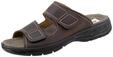 Pantolette JOMOS "Pantolette mit Klettverschluss", Herren, Gr. 43, braun,