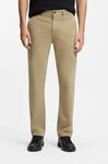 BOSS ORANGE Chinohose "Regular" in gerader From