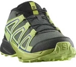 Wanderschuh SALOMON "SPEEDCROSS J", Kinder, Gr. 35, gr&uuml;n (urban chic, sharp gr&uuml;n,