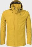 Outdoorjacke SCHÖFFEL "Jacket Gmund M", Herren, Gr. 50, 5205, gelb, Oberstoff: Outdoorjacke SCHÖFFEL "Jacket Gmund M", Herren, Gr. 50, 5205, gelb, Oberstoff: