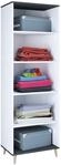 VCM Mehrzweckschrank "Holz Kleiderschrank Schuhregal Flur Regal Landos"