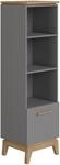PAIDI Standregal "STIENE in Beige oder Grau, 3 offene F&auml;cher, 1 Schublade mit