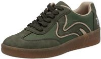 RIEKER Sport Plateausneaker, Freizeitschuh, Halbschuh, Schn&uuml;rschuh in veganer