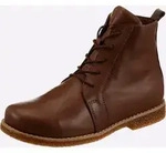 Schn&uuml;rstiefelette ANDREA CONTI, Damen, Gr. 37, braun, Glattleder, Leder,...