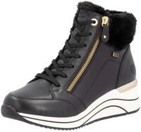 Remonte Winterstiefelette, Keilabsatz, Schn&uuml;rboots mit wasserabweisender TEX-Membran