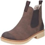 Rieker Winterstiefelette, Chelseaboots, Used-Look, mit Innenrei&szlig;verschluss und