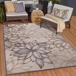 Sanat Teppich "Floral 2 Outdoor, auch als L&auml;ufer und rund" rechteckig 6 mm H&ouml;he In-