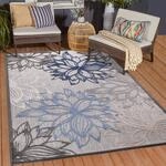 Sanat Teppich "Floral 2 Outdoor" rechteckig 6 mm H&ouml;he In- und Outdoor geeignet,