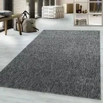Teppich AYYILDIZ TEPPICHE "Nizza 1800 Kurzflorteppich", grau, B:280cm H:6mm L:370cm, Teppich AYYILDIZ TEPPICHE "Nizza 1800 Kurzflorteppich", grau, B:280cm H:6mm L:370cm,
