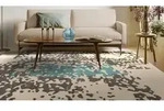 Teppich ARTE ESPINA "Naila 300", blau (creme, blau), B:120cm H:11mm L:170cm, Teppich ARTE ESPINA "Naila 300", blau (creme, blau), B:120cm H:11mm L:170cm,