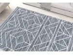 Teppich ARTE ESPINA "Maya 200", grau (anthrazit), B:160cm H:5mm L:230cm, Polyester,