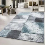 Teppich AYYILDIZ TEPPICHE "Hawaii 1710" Gr. 6, blau, B:200cm L:290cm, Kunstfaser,