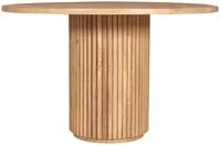 SIT Esstisch "Ribbed Side Table High" mit S&auml;ulenfu&szlig; im extravaganten Ribbed-Look