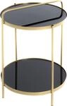 HAKU Beistelltisch "Sofatisch, Wohnzimmertisch" 1 Stk. tlg. rund - aus Metall...