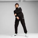 Trainingsanzug PUMA "ESS NO1 LOGO TR KNITTED SUIT", Herren, Gr. S, schwarz (puma