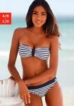 Venice Beach Bandeau-Bikini-Top "Summer" mit kontrastfarbener Schlaufe