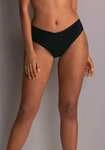 Rosa Faia Bikini-Hose "Liz" &uuml;berkreuzter Raffblende am Bund, Sichtfutter, Mix &