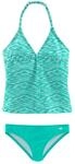 Venice Beach Tankini verstellbare Tr&auml;ger, unifarbene Hose