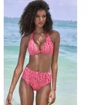 B&uuml;gel-Bikini-Top ELBSAND "Letra", Damen, Gr. 42, Cup B, orange (koralle),