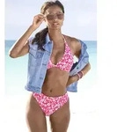 B&uuml;gel-Bikini-Top VIVANCE "Leni", Damen, Gr. 38, Cup E, wei&szlig; (neonpink, wei&szlig;),