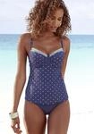 LASCANA B&uuml;gel-Tankini-Top "Monri" mit kontrastfarbenem Detail