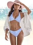 Vivance Bikini-Hose "Leni" mit gelaserter Wellenkante