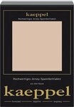 Kaeppel Spannbettlaken "Single Jersey Mako Elasthan" aus 97% Baumwolle und 3%