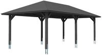 Skanholz Einzelcarport "Taunus" Leimholz 335 cm Anthrazit