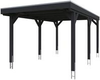 Skanholz Einzelcarport "Grunewald" Massivholz 289 cm Anthrazit
