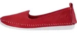 Slipper ANDREA CONTI, Damen, Gr. 39, rot, Glattleder, Leder, Schuhe Slipper
