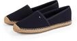 Tommy Hilfiger Espadrille "FLAG CANVAS ESPADRILLE",Slipper, Flats, Bequemschuh,