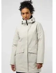 Funktionsmantel JACK WOLFSKIN "TEMPELHOF COAT W", Damen, Gr. XS, beige (seal),