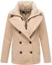 Winterjacke MARIKOO "Aylaraa", Damen, Gr. S, beige, Obermaterial: 90% Polyacryl, 8%