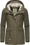 Ragwear Winterjacke "Jazmin Remake II Intl." mit Kapuze wasserdichte...