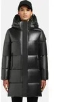 Steppmantel KHUJO "Haya Shiny-YM", Damen, Gr. XS (34), grau (dunkelgrau),