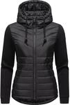 Ragwear Outdoorjacke "Sandrra" mit Kapuze Steppjacke aus modernem Materialmix mit
