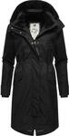 Kurzmantel RAGWEAR "Nicco", Damen, Gr. S (36), schwarz, Obermaterial: 65% Polyester,