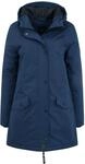 Parka OXMO "Parka OXTamila", Damen, Gr. L, blau (marineblaus), Obermaterial: 100%