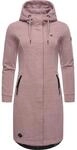 Kurzmantel RAGWEAR "Letti Long", Damen, Gr. XS (34), lila (mauve), Fleece,