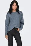 ONLY Strickpullover "ONLDANIELLA L/S PULLOVER KNT NOOS" Materialmix, regular fit