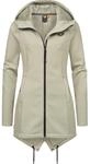 Sweatjacke RAGWEAR "Wingi", Damen, Gr. XS (34), gelb (gelbgr&uuml;n), 95% Polyester, 5%