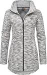 Strickjacke RAGWEAR "Miram Melange", Damen, Gr. XS (34), grau, Grobstrick,