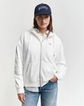 Gant Kapuzensweatjacke "SHIELD ZIP HOODIE" Grafische GANT-Stickerei auf der Brust