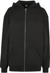 Sweatjacke URBAN CLASSICS "Urban Classics Damen Ladies Oversized Zip Hoody", Damen,