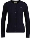 Gant Sweatshirt "Strickjacke STRETCH COTTON CABLE CARDIGAN"