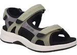 Sandale JOSEF SEIBEL "Estelle 02, mint-kombi", Damen, Gr. 37, gr&uuml;n (mint, kombi),